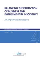Balancing the protection of business and employment in insolvency - Jennifer L.L. Gant - ebook
