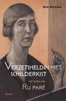 Verzetsheldin met schilderkist - Wim Willems