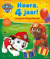 Paw Patrol Hoera, 4 jaar! Verjaardagsboek