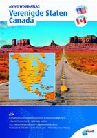 ANWB wegenatlas: Verenigde Staten/ Canada