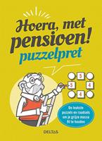 geschenkboek: hoera, met je pensioen puzzelpret