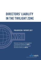 Directors liability in the twilight zone - Loes Lennarts - ebook