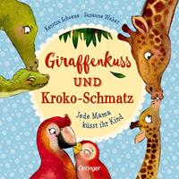 susanneweber,kerstinschoene Giraffenkuss und Kroko-Schmatz