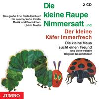 ericcarle Die kleine Raupe Nimmersatt / Der kleine Käfer Immerfrech. 2 CDs
