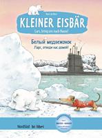 hansdebeer Kleiner Eisbär - Lars bring uns nach Hause. Kinderbuch Deutsch-Russisch