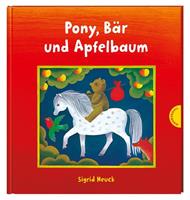 sigridheuck Pony Bär und Apfelbaum
