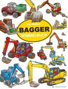 Adrian Verlag Bagger Wimmelbuch