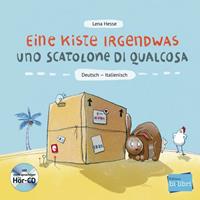 lenahesse Eine Kiste Irgendwas. Kinderbuch Deutsch-Italienisch mit Audio-CD
