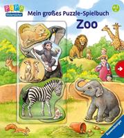 annemöller Mein großes Puzzle-Spielbuch Zoo