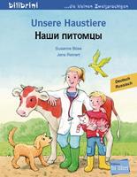 susanneböse,jensreinert Unsere Haustiere. Kinderbuch Deutsch-Russisch