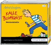 astridlindgren,frankgustavus Kalle Blomquist Meisterdetektiv (4 CD)