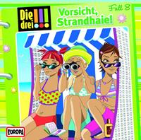 Die drei !!! 08. Vorsicht Strandhaie (drei Ausrufezeichen)