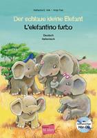 katharinae.volk,antjeflad Der schlaue kleine Elefant - Deutsch-Italienisch