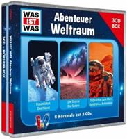 manfredbaur,matthiasfalk,kurthaderer WAS IST WAS 3-CD-Hörspielbox Abenteuer Weltraum