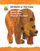 Van Ditmar Boekenimport B.V. Brown Bear 50th Padded Board Book - BILL MARTIN
