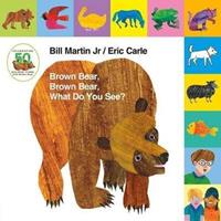 billmartin Lift-The-Tab: Brown Bear Brown Bear What Do You See? 50th Anniversary Edition