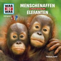kurthaderer Was ist was Hörspiel-CD: Menschenaffen/Elefanten