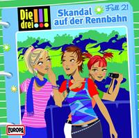 Die drei !!! 21. Skandal auf der Rennbahn (drei Ausrufezeichen)