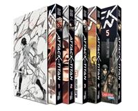 Attack on Titan 1-5 im Sammelschuber mit Extra