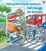 ralfbutschkow Mein großes Puzzle-Spielbuch: Fahrzeuge im Einsatz