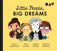 isabelsanchezvegara Little People Big Dreams - Teil 1: Maria Montessori Jane Goodall Agatha Christie Stephen Hawking