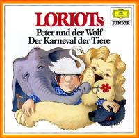 sergeiprokofjew,camillesaint-saens Loriots Peter und der Wolf / Der Karneval der Tiere. CD