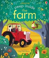 Peep Inside the Farm by Anna Milbourne
