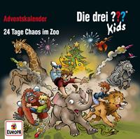 Ulf Blanck Die drei ℃℃℃ Kids: Adventskalender - 24 Tage Chaos im Zoo