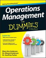 Mary Ann Anderson, Edward J. Anderson, Geoffrey Parker Operations Management For Dummies
