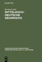 Hermann Paul Mittelhochdeutsche Grammatik