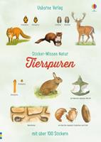Alfred Leutscher Sticker-Wissen Natur: Tierspuren