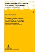 Kathrin Wolf Trennungsoperationen siamesischer Zwillinge