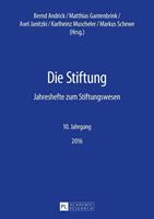 Peter Lang GmbH, Internationaler Verlag der Wissenschaften Die Stiftung