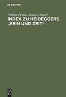 Hildegard Feick, Susanne Ziegler Index zu Heideggers 'Sein und Zeit'