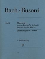 Johann Sebastian Bach, Ferruccio Busoni Chaconne aus der Partita Nr. 2  d-moll BWV 1004