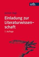Jochen Vogt Einladung zur Literaturwissenschaft