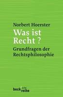 Norbert Hoerster Was ist Recht℃