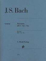 Johann Sebastian Bach Toccaten BWV 910-916