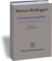 Martin Heidegger Platon: Sophistes