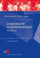 Klaus Brinker, Sven F. Sager Linguistische Gesprächsanalyse