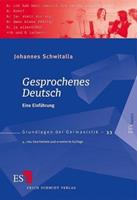 Johannes Schwitalla Gesprochenes Deutsch