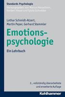 Lothar Schmidt-Atzert, Martin Peper, Gerhard Stemmler Emotionspsychologie