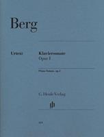 Alban Berg Klaviersonate op. 1