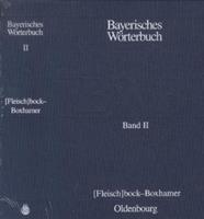 De Gruyter Oldenbourg Bayerisches Wörterbuch (BWB) / Einbanddecke