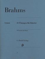 Johannes Brahms 51 Übungen für Klavier