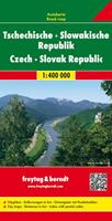Freytag-Berndt und ARTARIA Tschechische Republik / Slowakische Republik  1 : 400 000. Autokarte