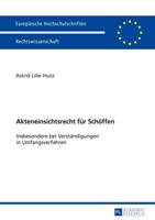 Astrid Lilie-Hutz Akteneinsichtsrecht für Schöffen