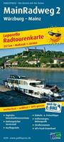 Freytag-Berndt und ARTARIA Main-Radweg 2, Würzburg - Mainz 1:50 000