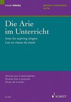 Schott & Co Die Arie im Unterricht