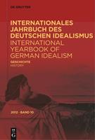 De Gruyter Internationales Jahrbuch des Deutschen Idealismus / International... / Geschichte/History